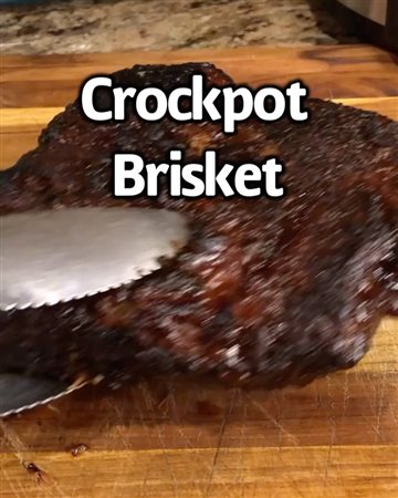 Crockpot Barbecue Brisket